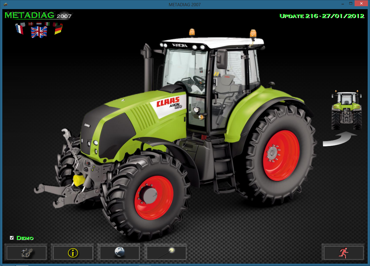 CLAAS Metadiag© — Tractor Diagnostic Solution
