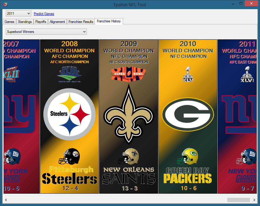 Epsilon NFL Tool